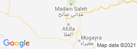 Al 'ula map